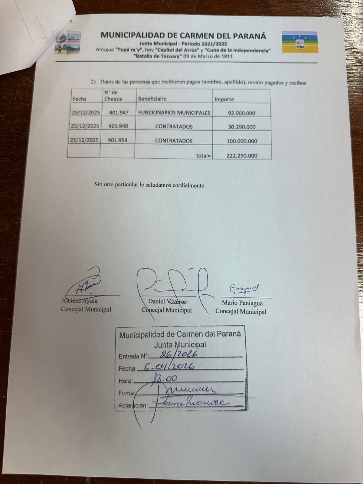 pedido 2